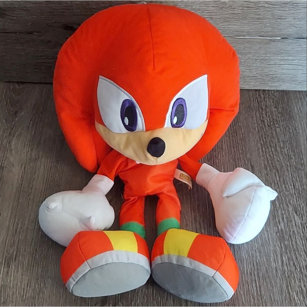 Sonic The Hedgehog Knuckles Plush Toy